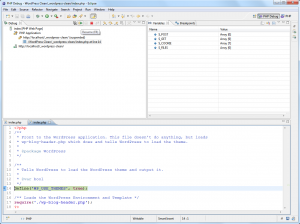 PHP Debug Perspective PHP Debug Perspective